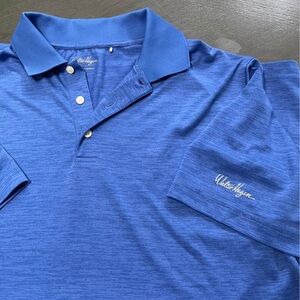 Walter Hagen Men's Vibrant Blue Polo